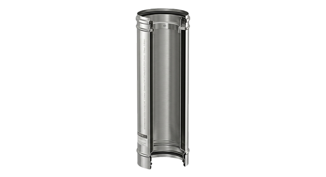 Коаксиальная труба 180х280х0,5 мм AISI-444