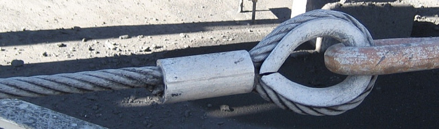 Коуш для троса 49,5x140 мм ГОСТ 2224-93